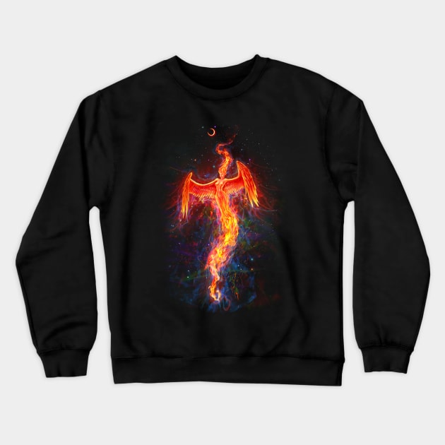Fireborn Crewneck Sweatshirt by chriskar